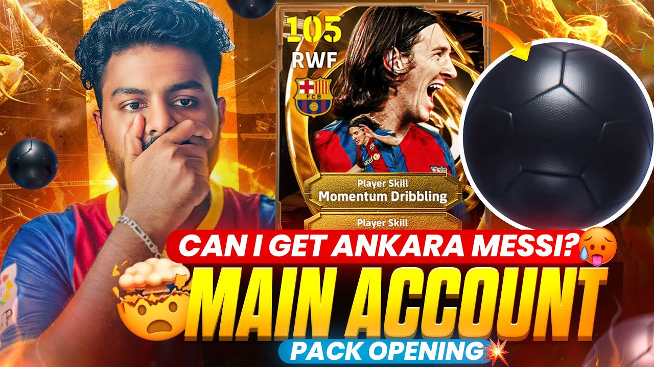 OMG😦 THIS TRICK GOT ME BLACK ANIMATION🔥 | DID WE GET 110 ANKARA MESSI?🙃 | MAIN ACCOUNT PACK OPENING🤯