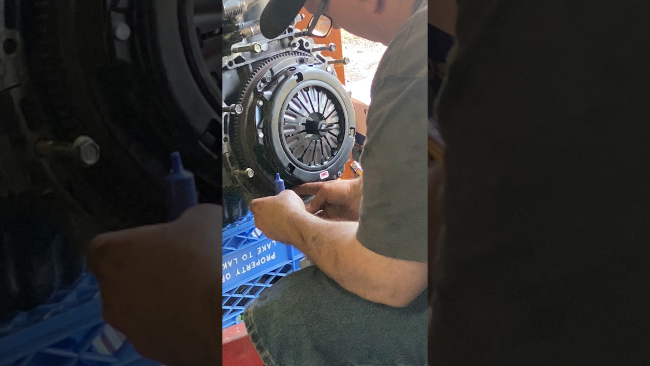 New Comp clutch install Scion tC