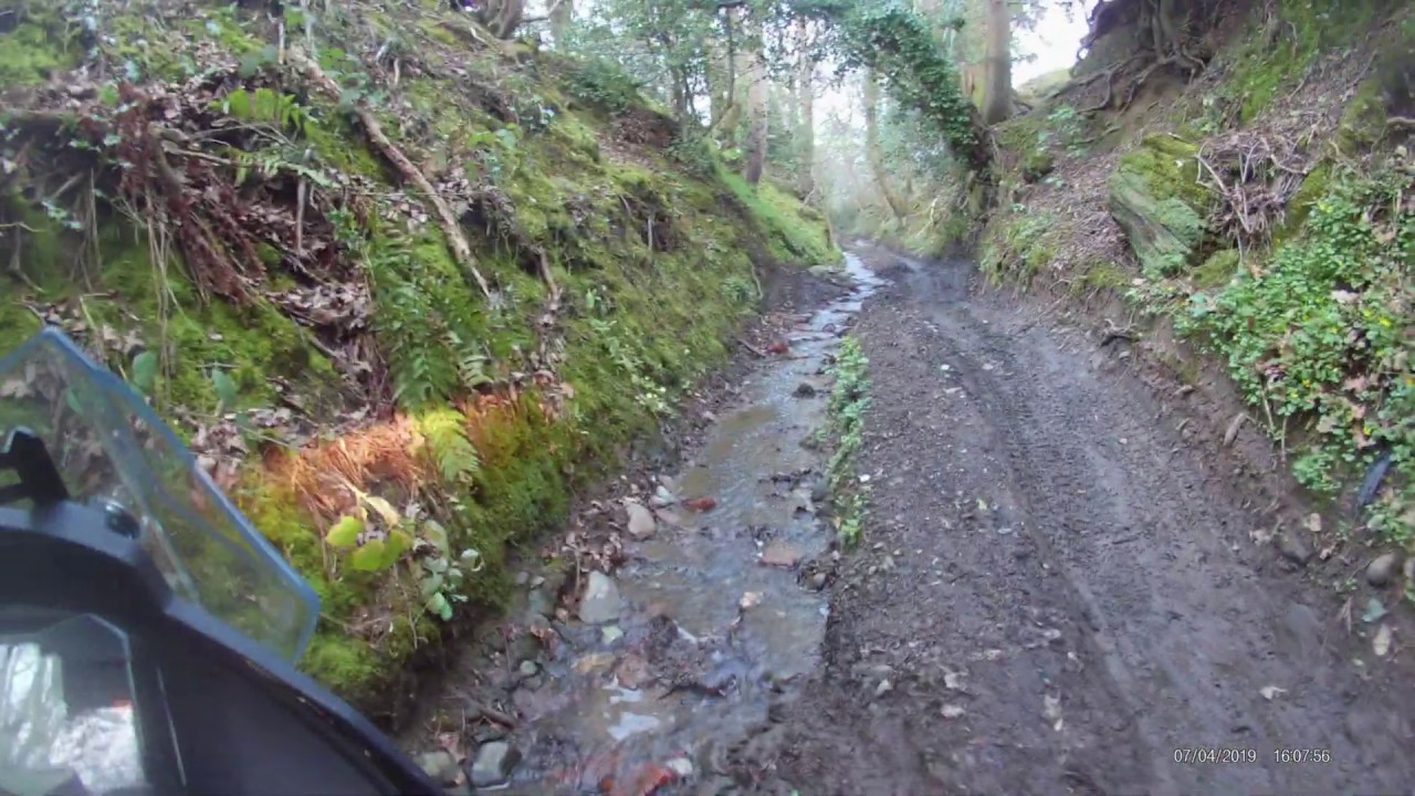 Cwms Lane Church Stretton on a G310GS