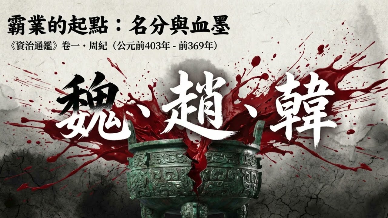 01【通鑑開篇】權力大洗牌：名分、德才與戰國逆襲之路 #名分 #德才 #逆襲