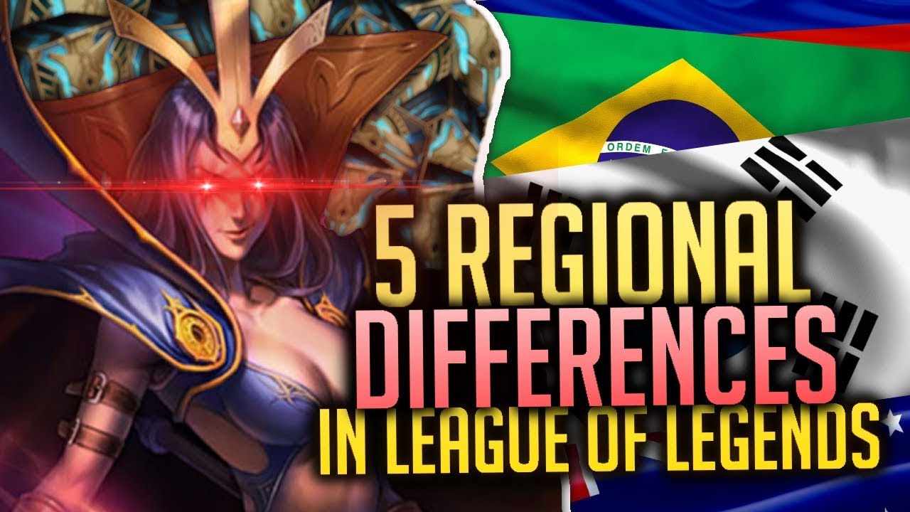 5 Unique REGIONAL Differences in League of Legends