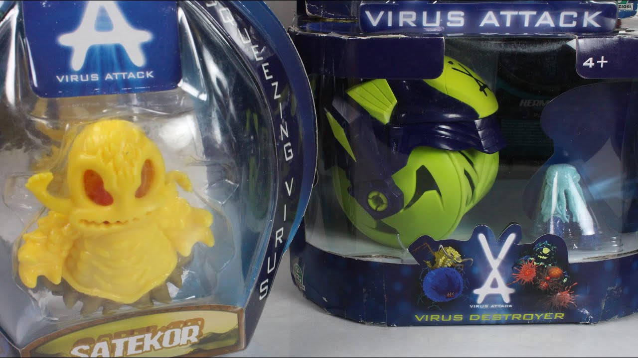 New Virus Attack Toys 3D Virus Pack  2015