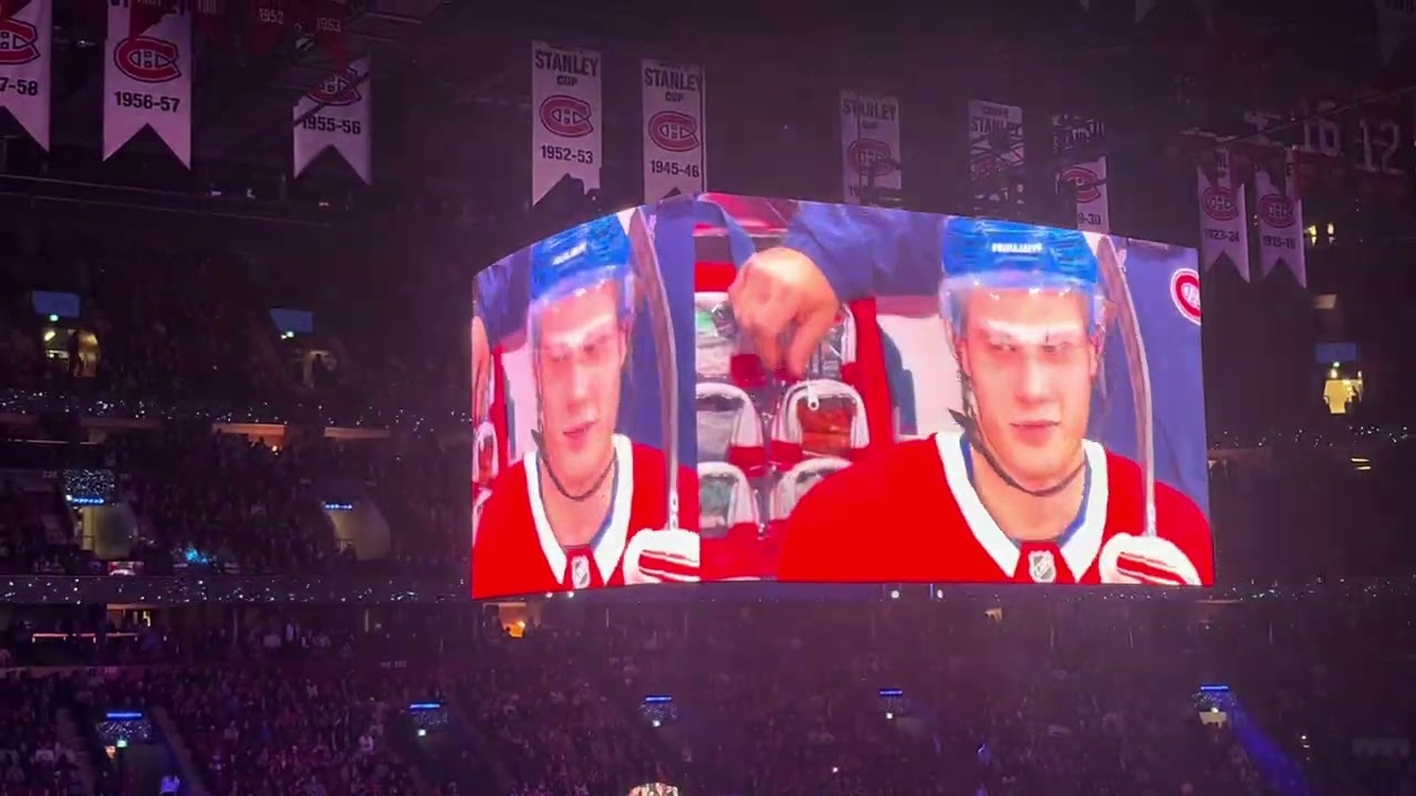 Montreal Canadiens Intro Vs Colorado Avalanche/Nordiques 01/29/26