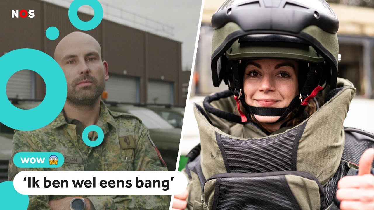Robert-Jan maakt bommen onschadelijk