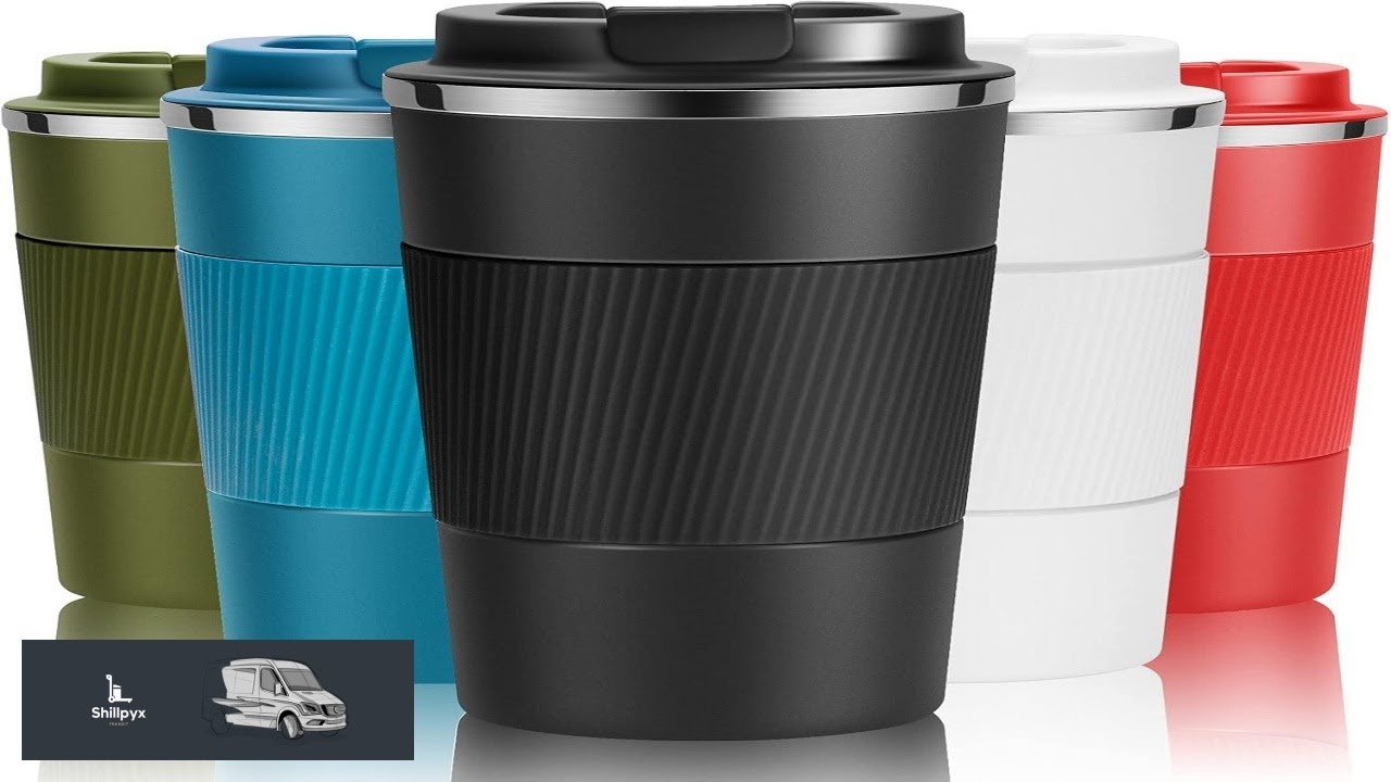 17oz Travel Coffee Cups Insulated Mug Thermal Tumbler to Go with Lid