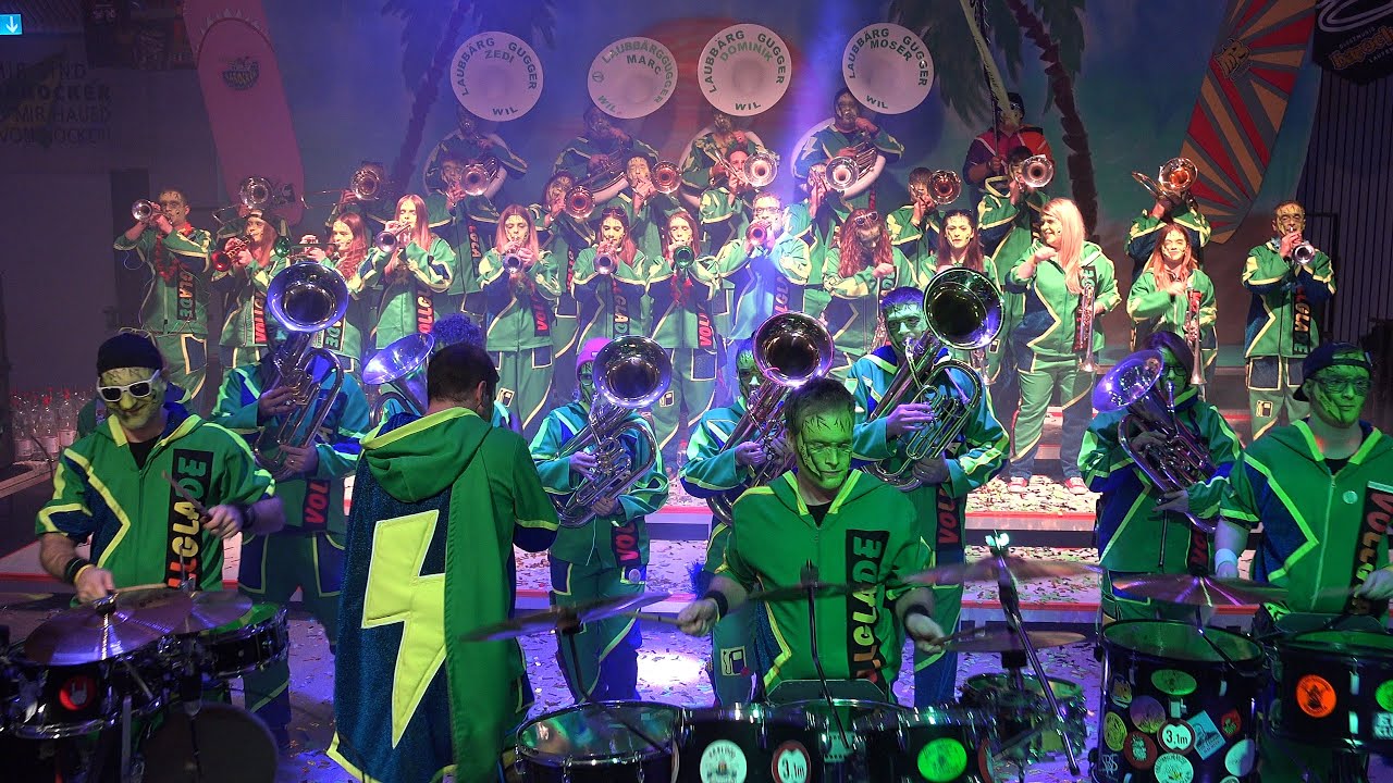 Guggenmusik Laubbärggugger -  Jubiläumsparty Barocker