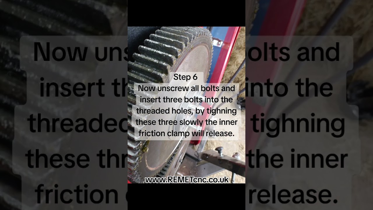 REMET BRANCH LOGGER blade alignment