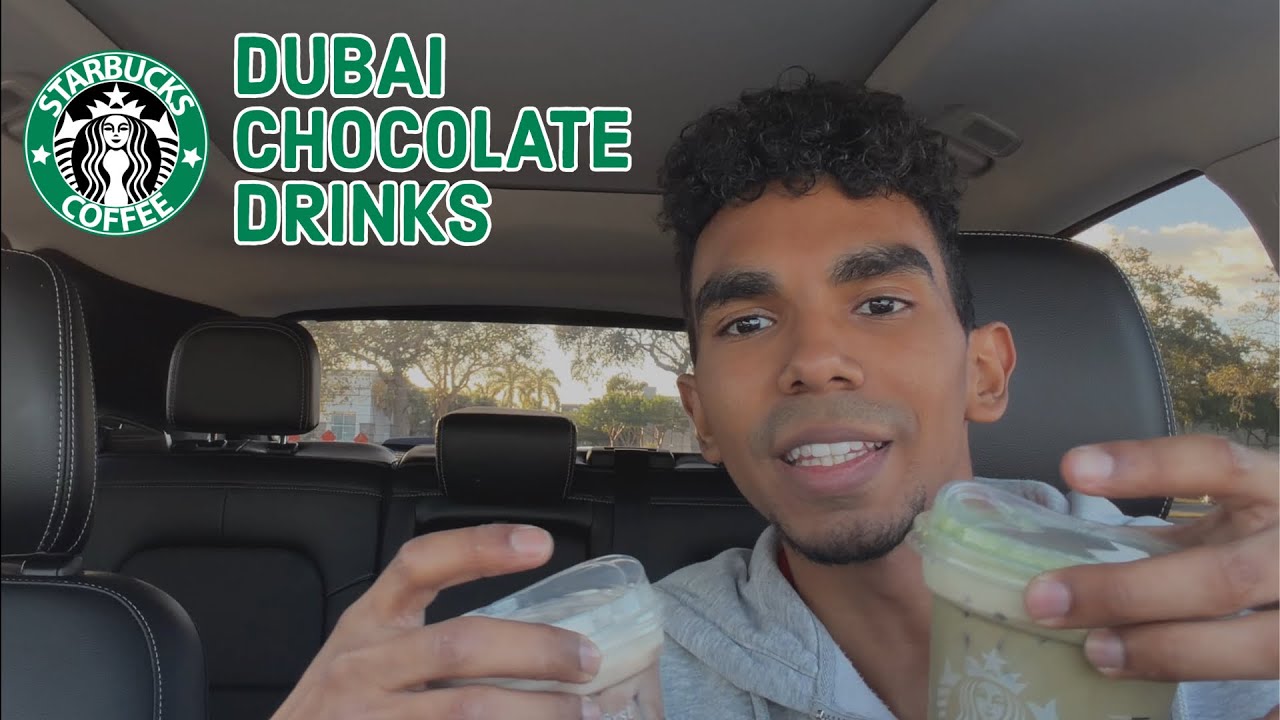 I tried the VIRAL Dubai Chocolate Starbucks drink (Honest Review)