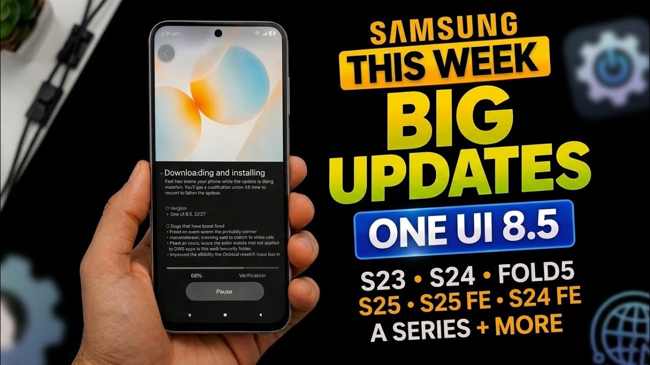 Samsung One UI 8.5 Beta Update Latest Good News For S25 S24 S23 S24 FE Fold 5 A35 A36 A55 A56 A54