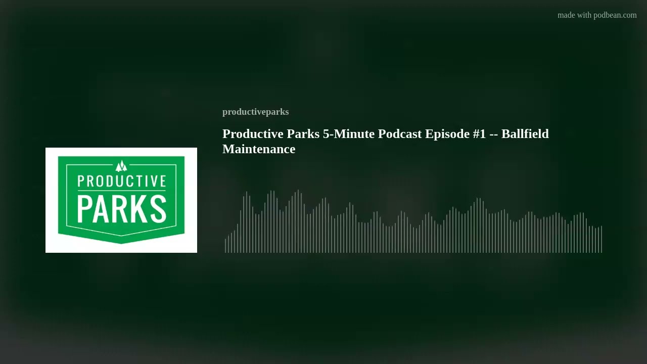 Episode #1: Baseball Field Maintenance Tips