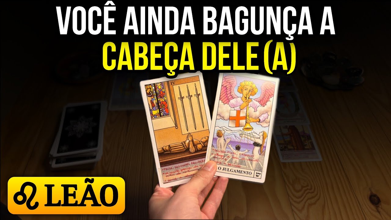 LEÃO: ♌❤️ É REAL: ELE(A) NÃO TE SUPEROU E ISSO VAI FICAR CLARO! | TAROT