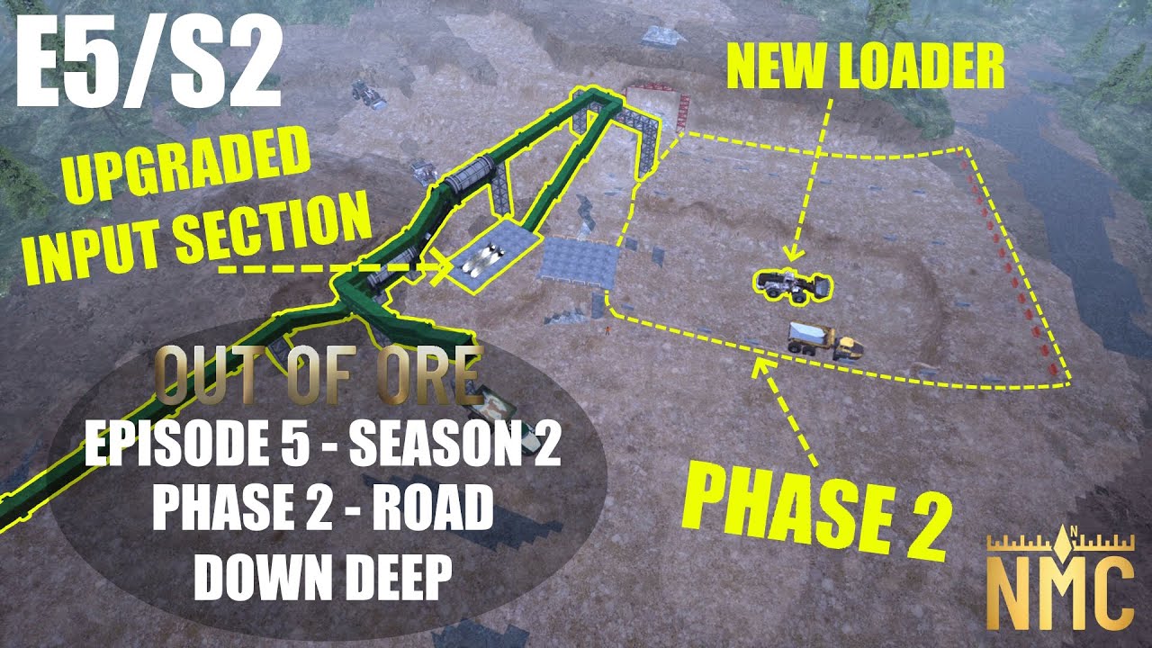 Out of Ore - Time-Lapse - Episode 5 Season 2 - Phase 2 - Road Down Deep