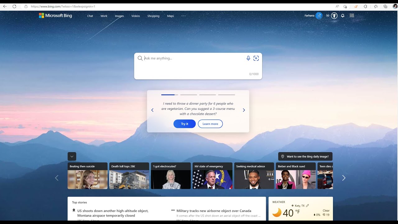 How to use the new Bing search engine powered by ChatGPT