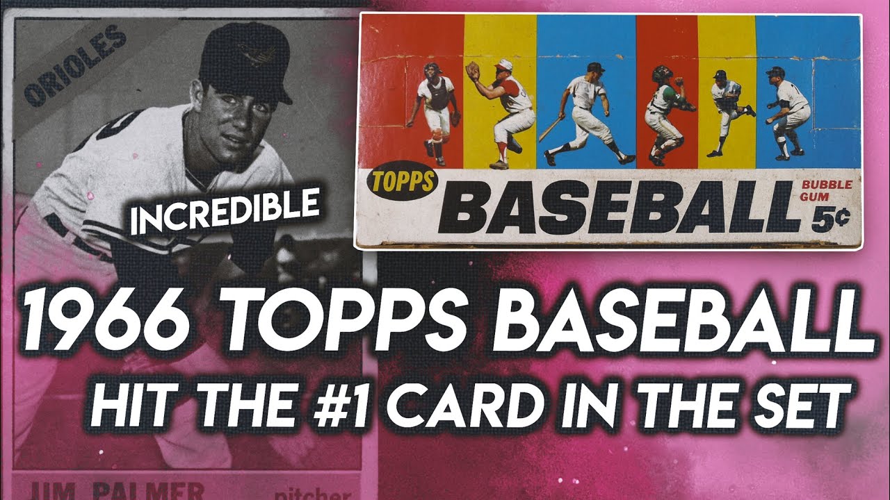 Rare $2800 1966 Topps Baseball Pack Series 2 Opened INCREDIBLE HIT