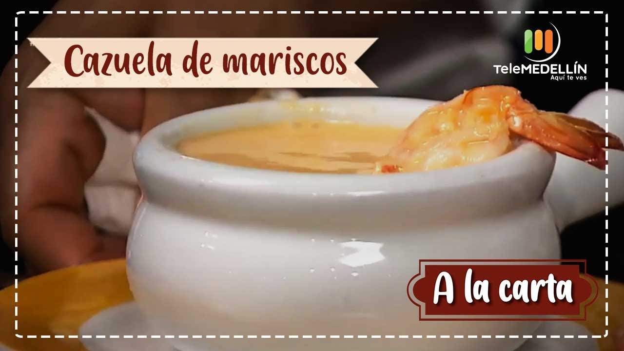 #ALaCarta Cazuela de mariscos [Programa completo] Telemedellín