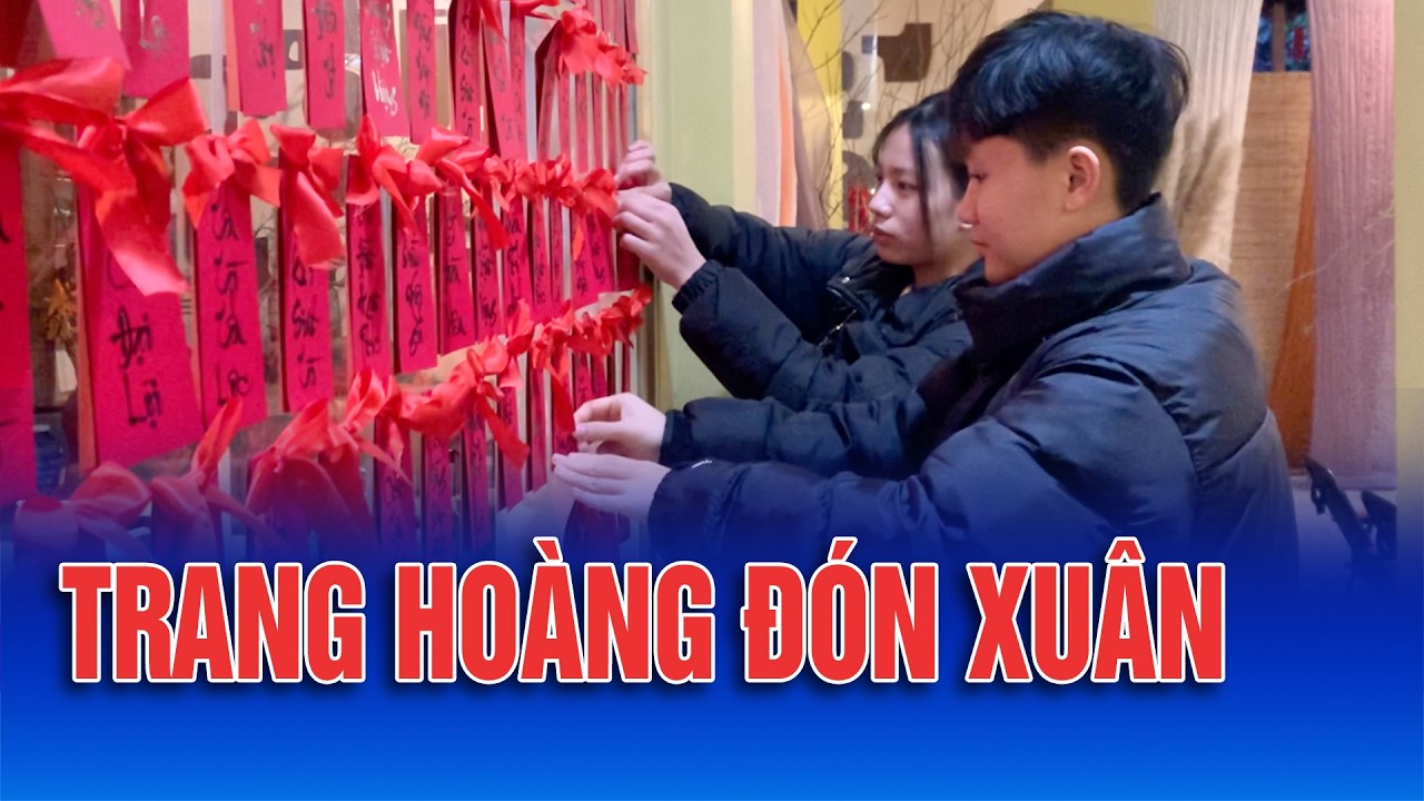 Trang hoàng đón Xuân