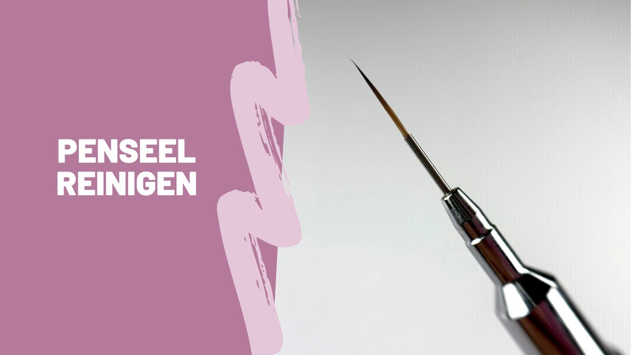 Penselen reinigen? Zo doe je dat?