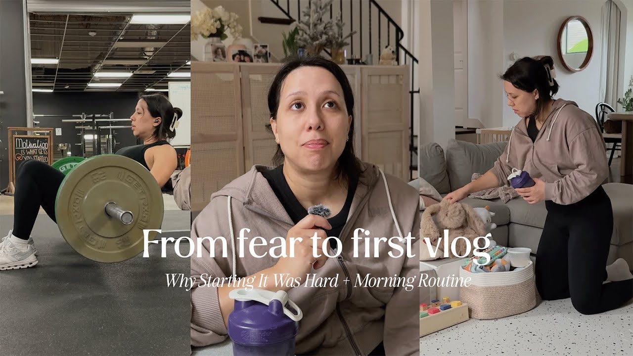 MY FIRST VLOG: Why Starting It Was Hard + Morning Routine + Real Talk