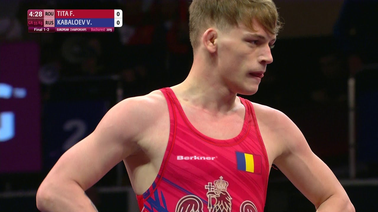 GOLD GR - 55 kg: F. TITA (ROU) v. V. KABALOEV (RUS)