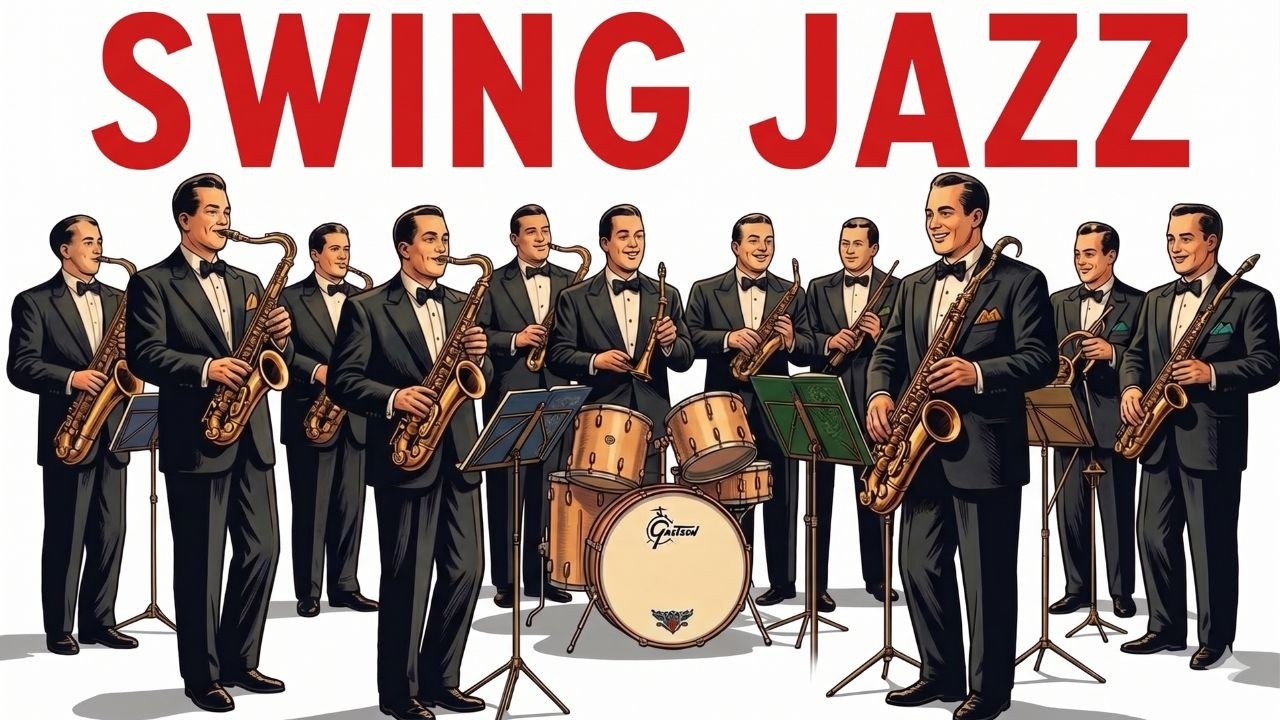 📻 Dance Big Band Jazz | 1940&rsquo;s Caf&eacute; Swing Radio