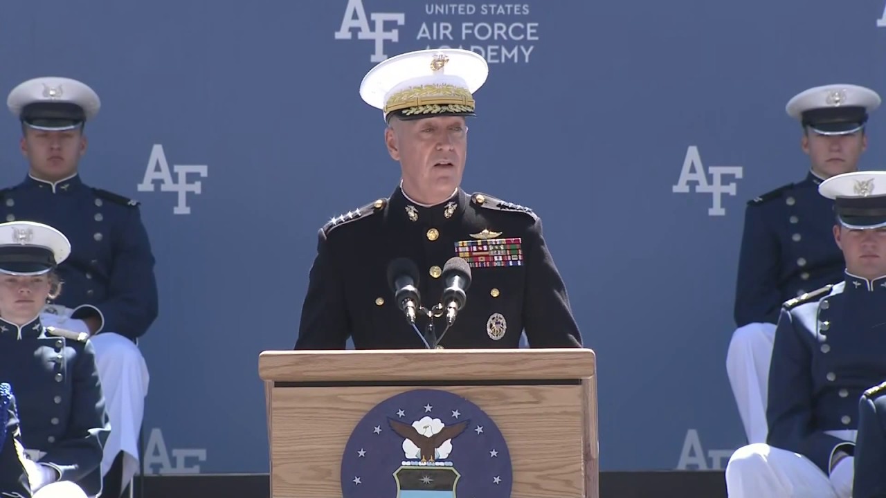 Dunford Provides Commencement at USAFA Graduation