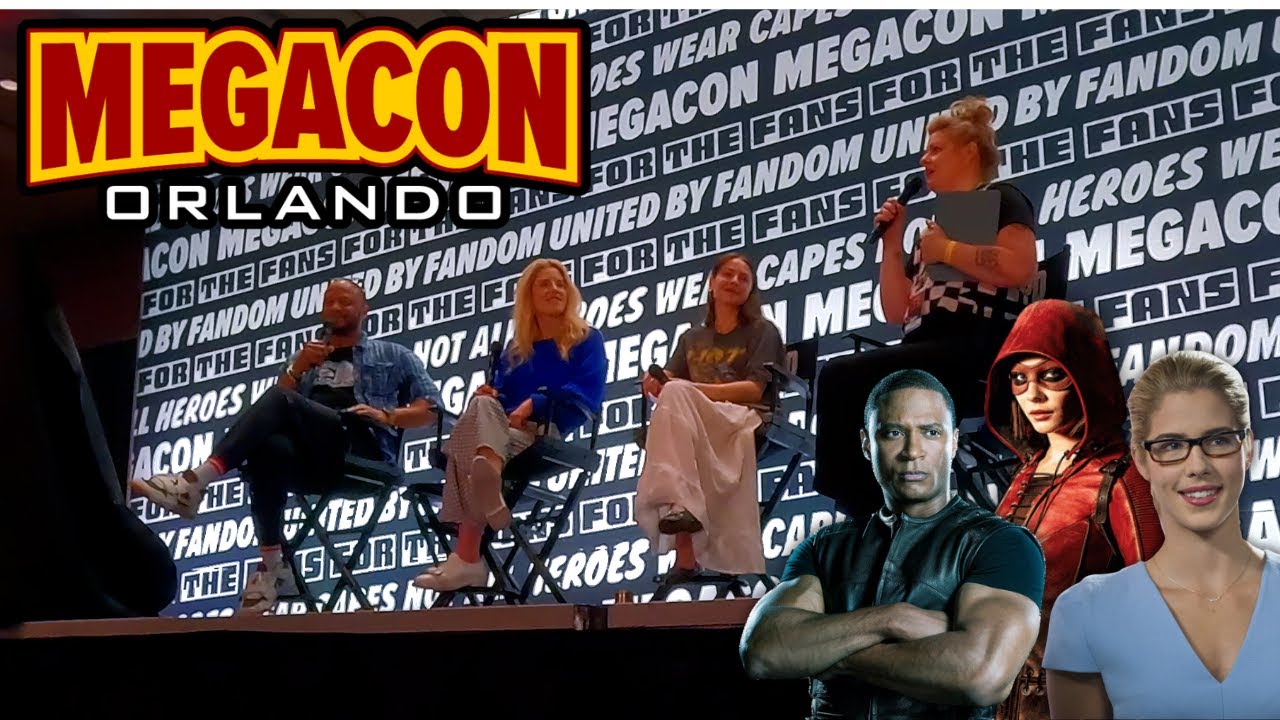 Team Arrow Panel | David Ramsey, Emily Bett Rickards, Willa Holland  | MegaCon Orlando 2025