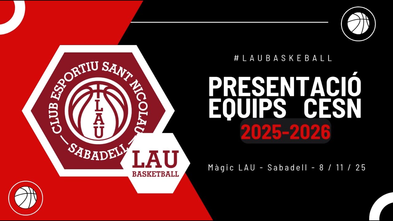 CE Sant Nicolau - Presentació Oficial Temporada 2025-2026