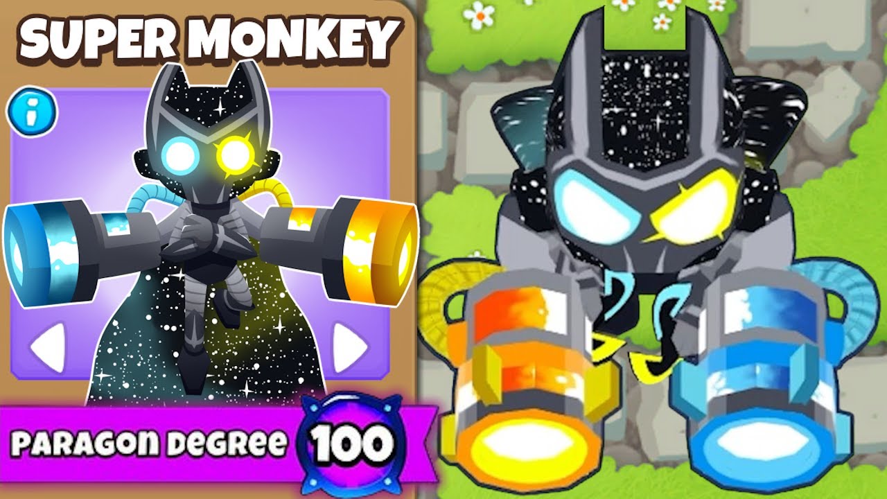 The NEW SUPER Monkey Paragon In Bloons TD 6!