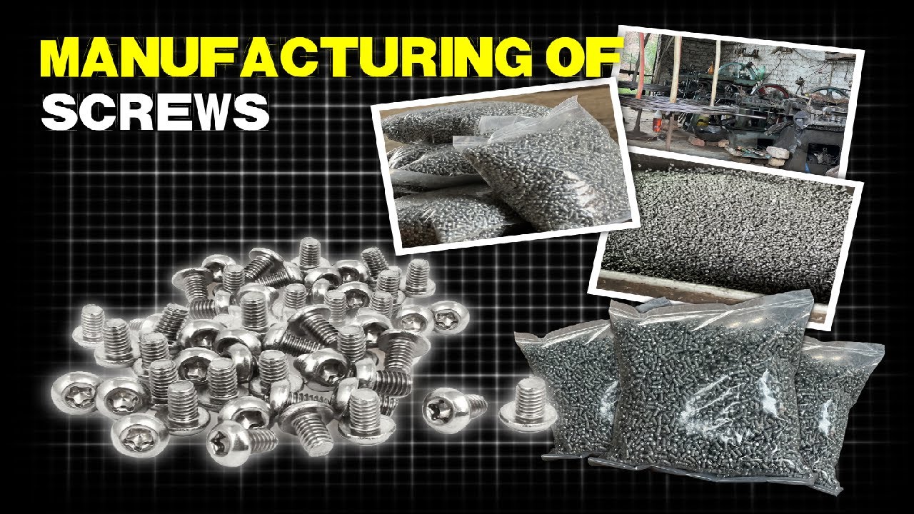 How Screws Are Made - Screw Manufacturing Process: From Raw Material to Precision Machining