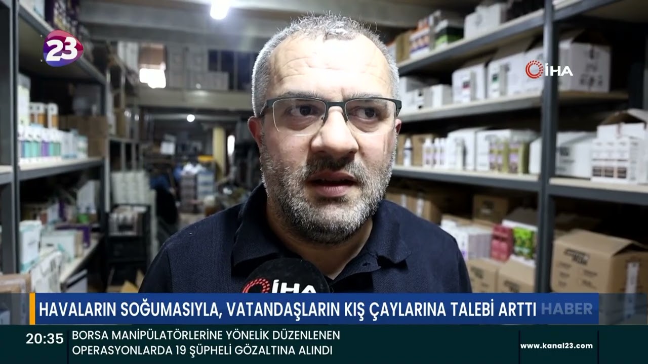 HAVALARIN SOĞUMASIYLA, VATANDAŞLARIN KIŞ ÇAYLARINA TALEBİ ARTTI