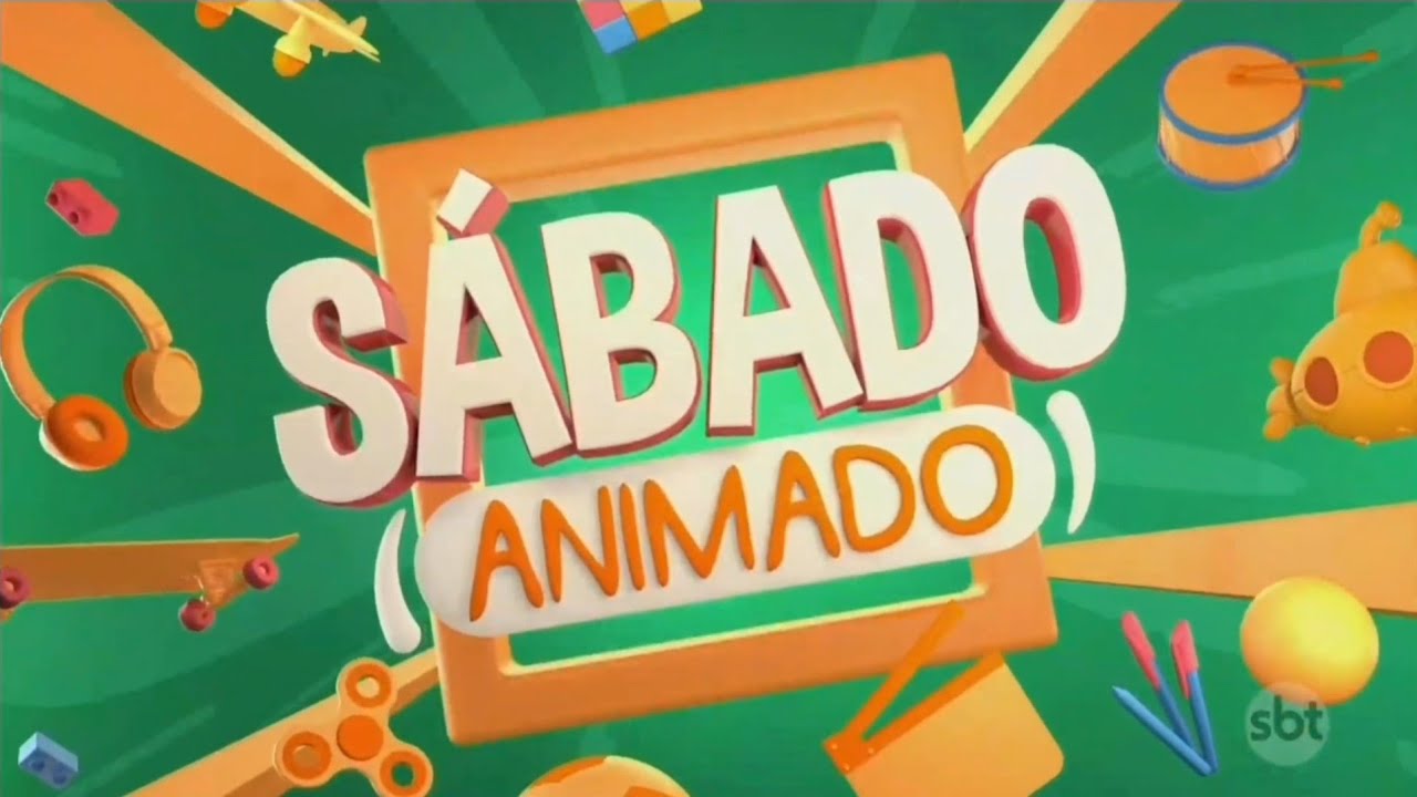 S&Aacute;BADO ANIMADO | NOVA VINHETA | SBT 2022 | SBT CHAMADAS PLUS