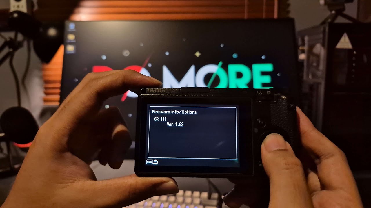 Ngetutor Update Firmware Ricoh GR III  (Indonesian Ver.)