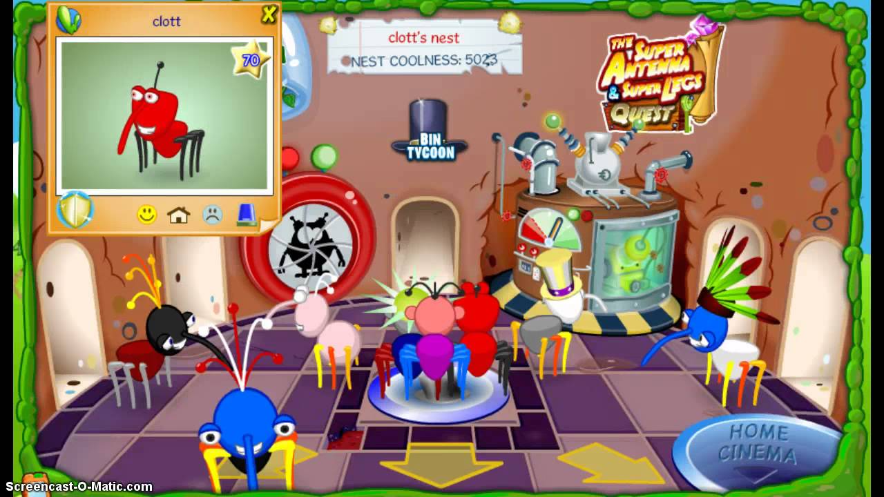 IM IN CLOTTS NEST ON BINWEEVILS