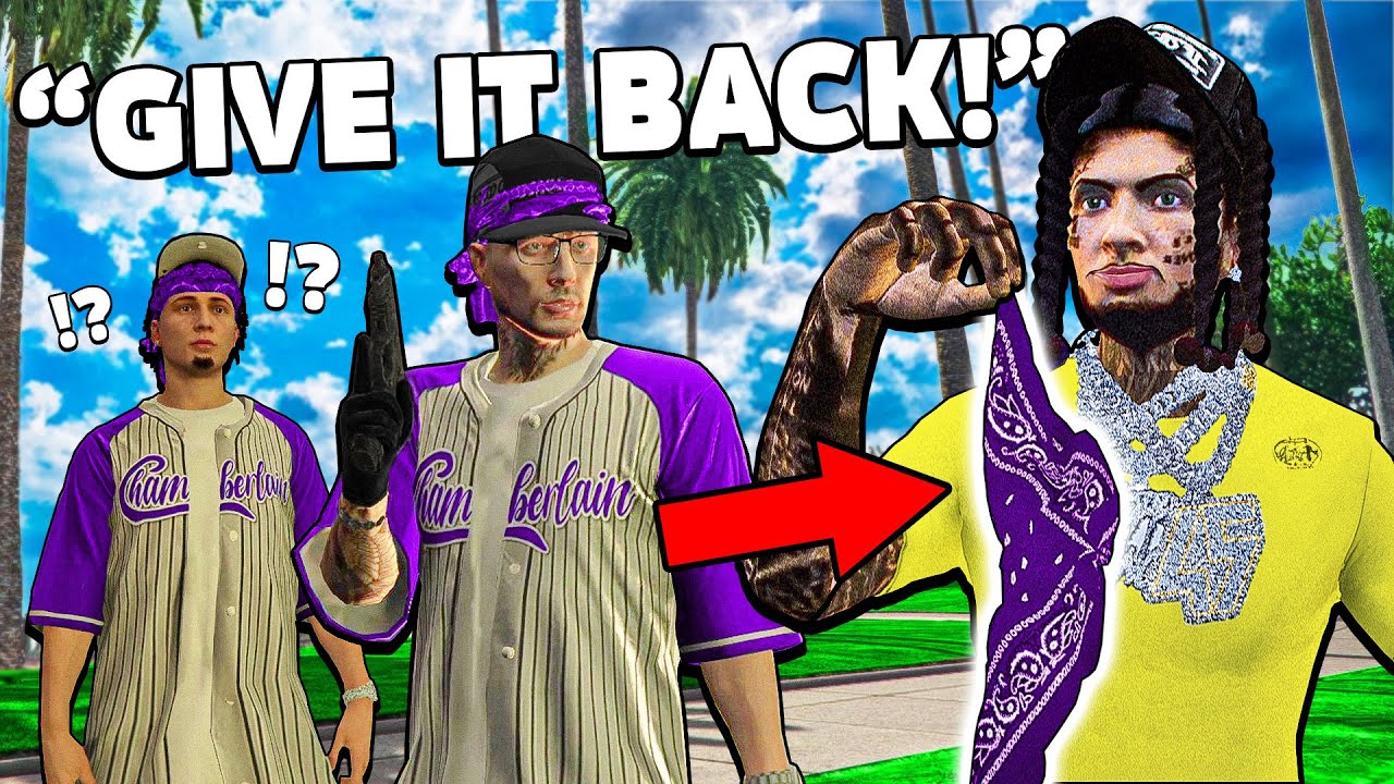 Making SALTY Gang CRY by Wearing Their OUTFIT! (GTA RP)