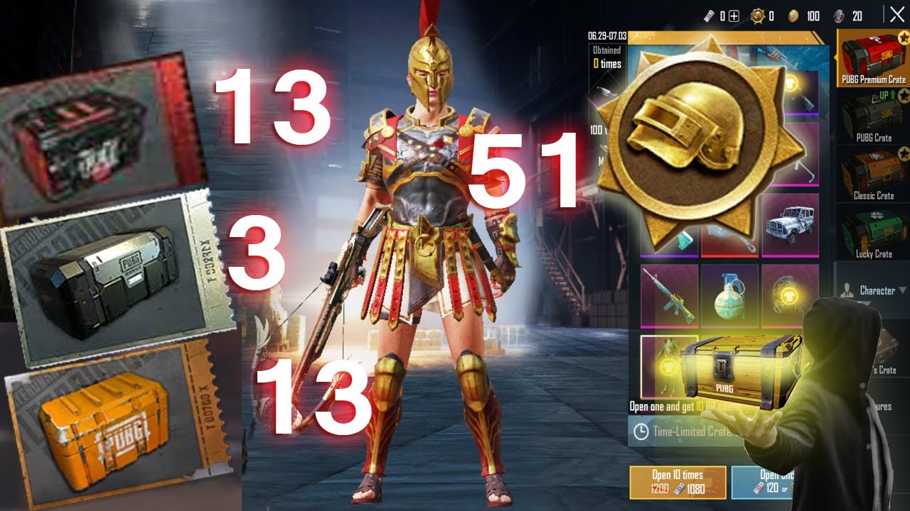 Pubg Mobile Kore Versiyonu Sandık Açılımı 12 ( YENİ )