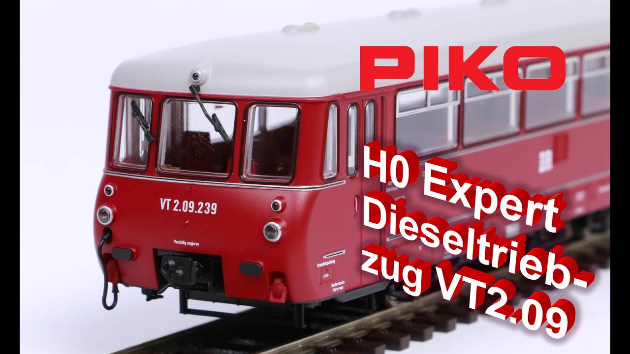 PIKO [V083] H0 Expert Dieseltriebzug VT 2.09. DR #52880