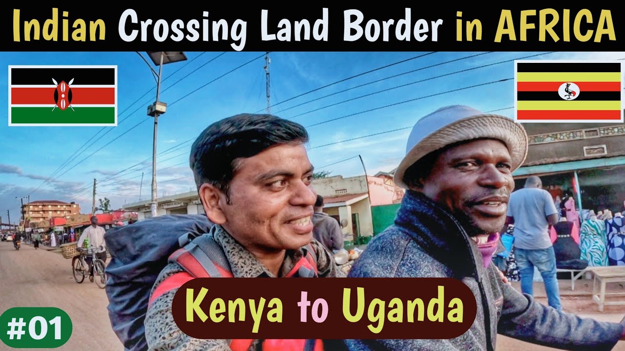 Crossing Land Border from Kenya to Uganda || Busia Border Crossing || Kenya Uganda Border