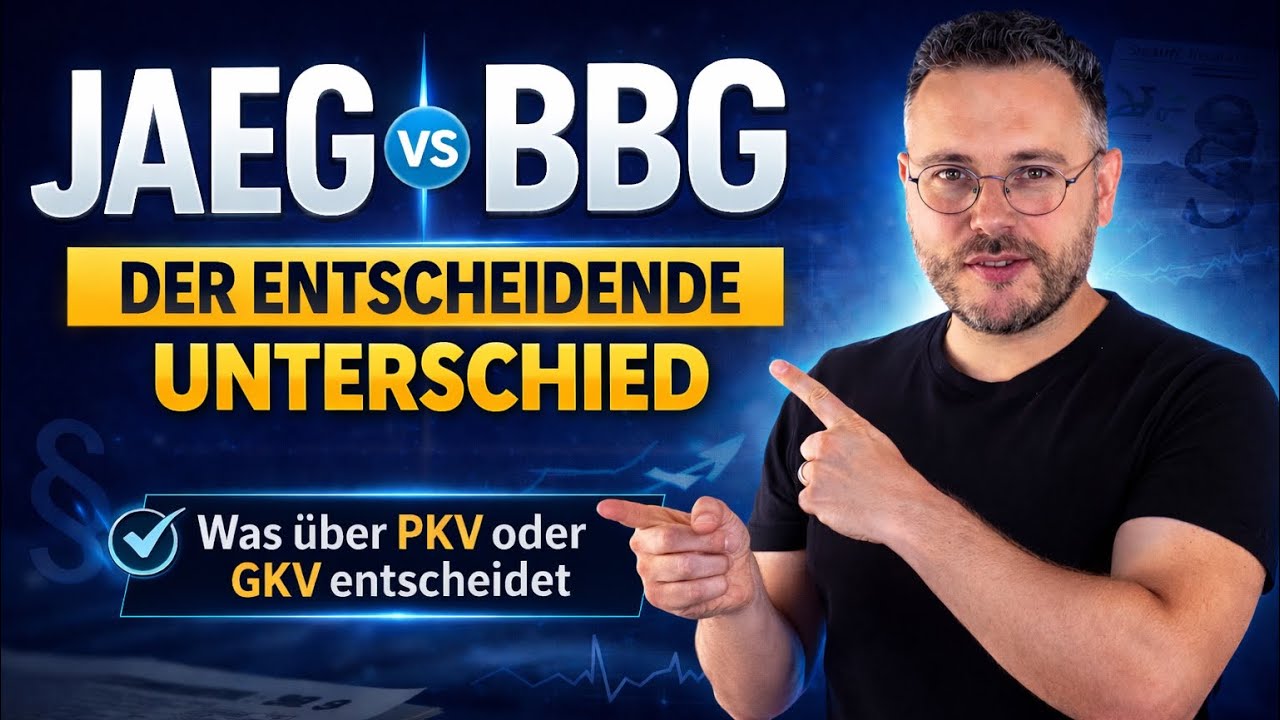 JAEG vs. BBG: Diese Grenze entscheidet über PKV oder GKV