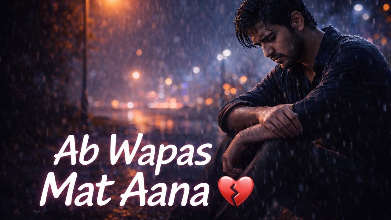 Ab Wapas Mat Aana 💔 | Hard Breakup Hindi Sad Song | Heart Broken