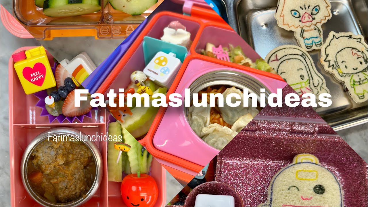 Samantha’s lunch box compilations/ Loncheras de la semana de Samantha #lunchideas #bento