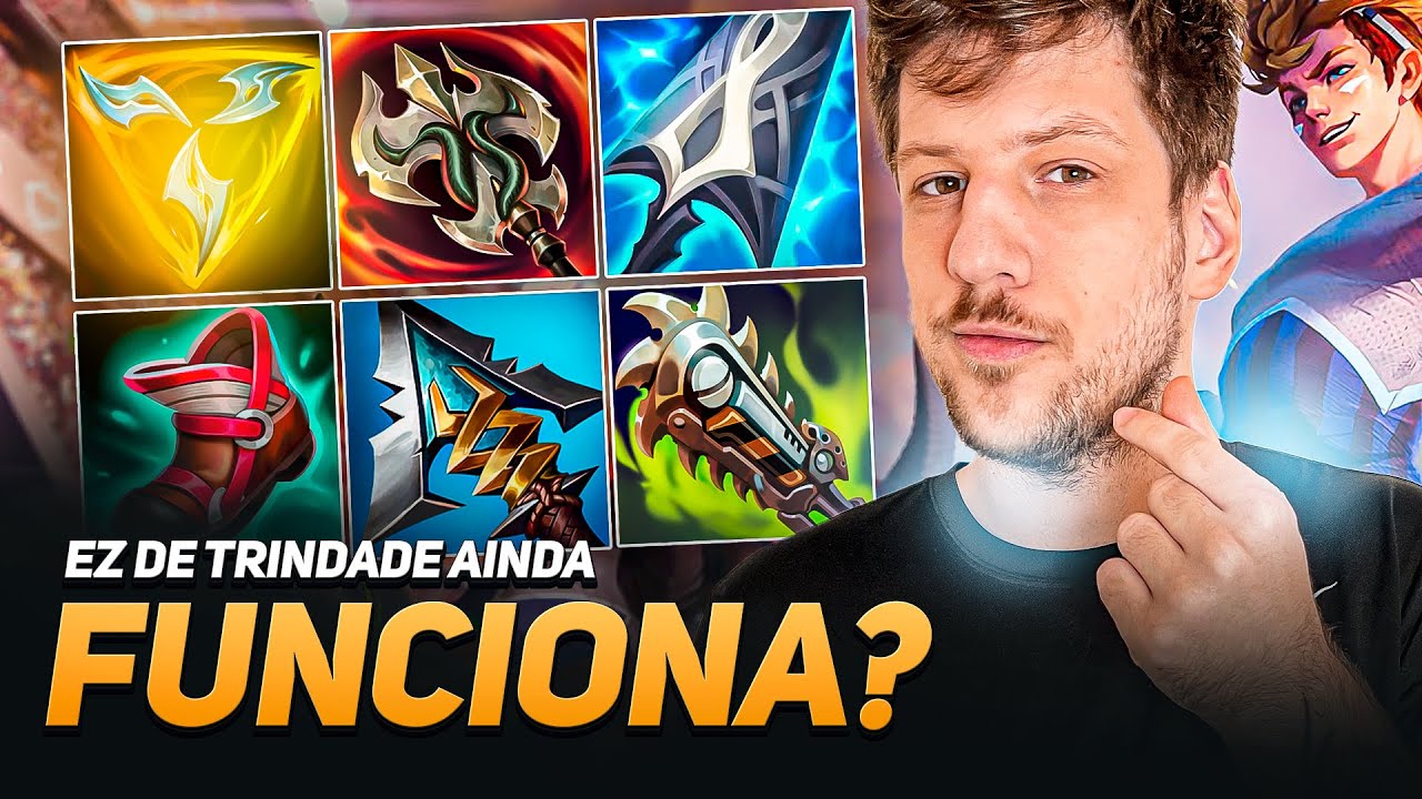 ESSA BUILD DO EZREAL AINDA FUNCIONA? TENTEI MUITO CARREGAR 😰