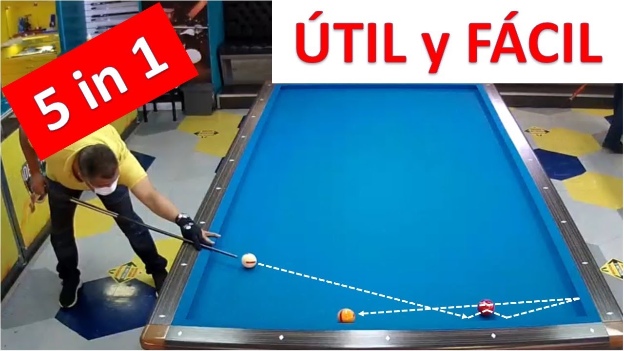 ✨ Sistema TIKI Renversé (5 en 1) | 3 Cushion Billiards | 쿠션 당구 3 개 | Bida 3 Băng
