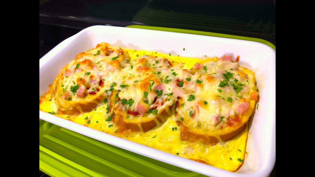 Быстрый ЗАВТРАК В ДУХОВКЕ  за 3 мин из доступных продуктов, если нет времени. ВКУСНЯТИНА для всех!