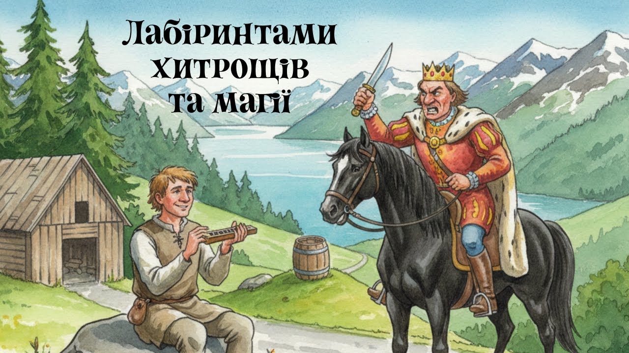 Лабіринтами хитрощів та магії | Казки українською
