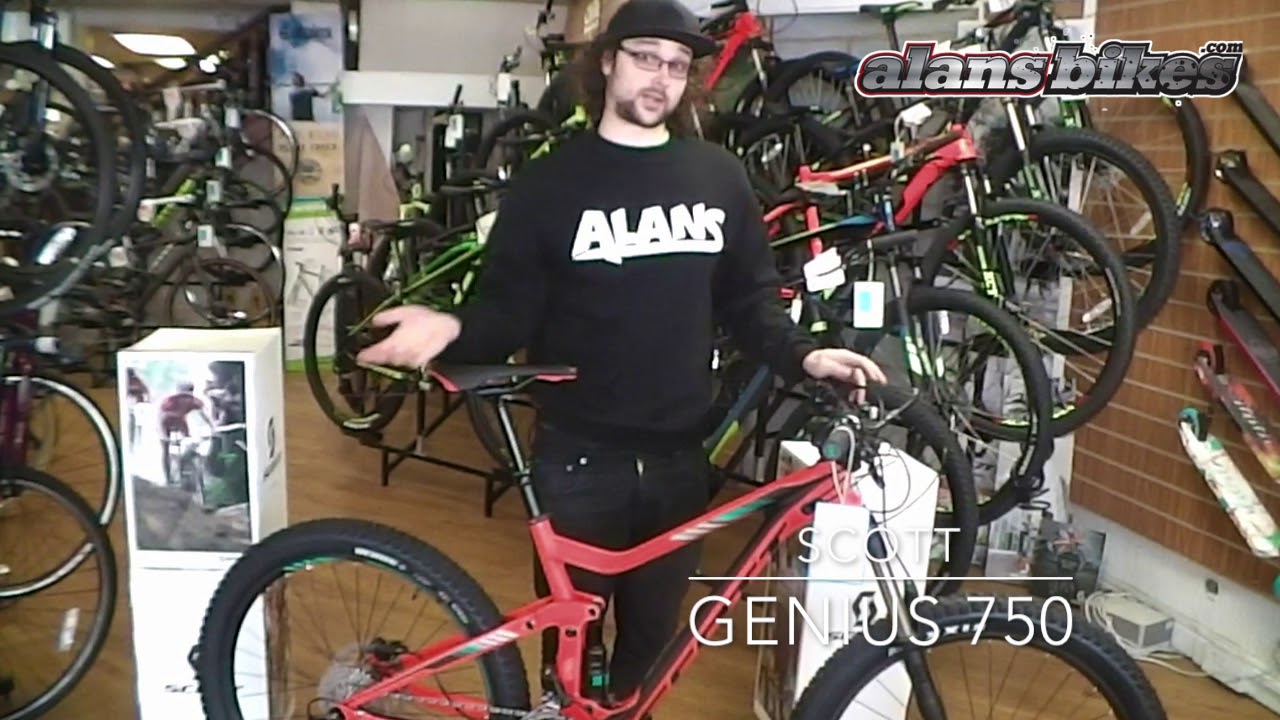 Alans Bikes: Scott Genius 750 2018