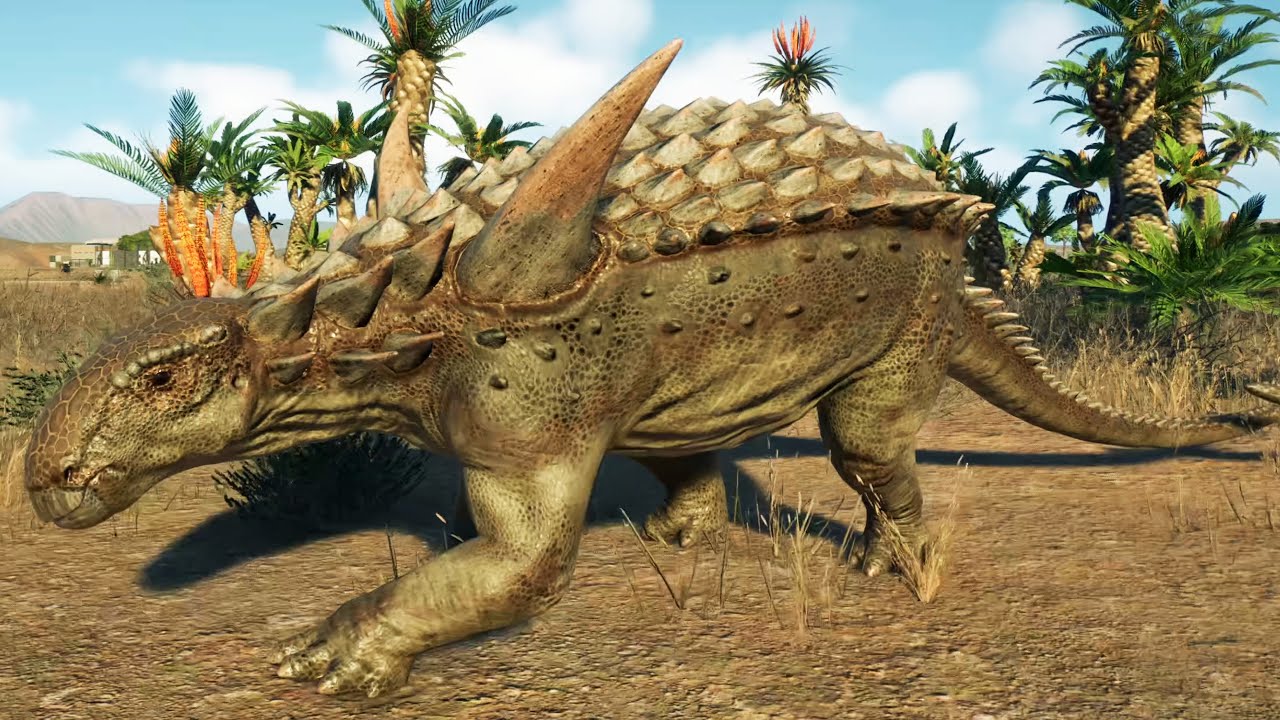 Jurassic World Evolution 2 - Sauropelta Gameplay (PS5 UHD) [4K60FPS]