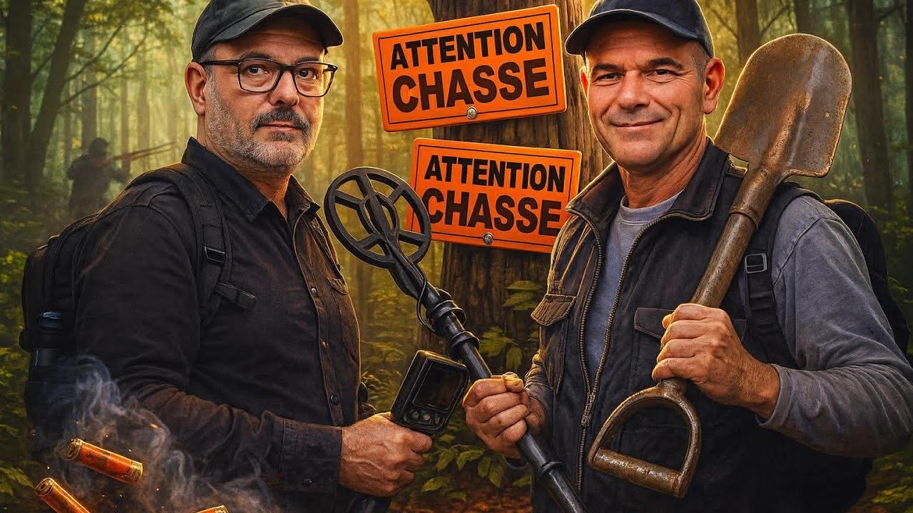 Pas à l'aise dans ce bois #metaldetecting #detectionde @princedric1216 