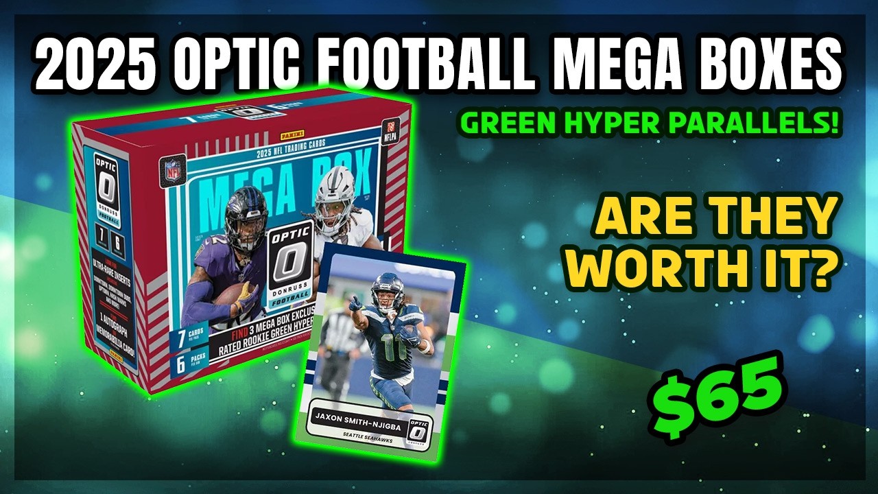 ARE THESE WORTH IT? 2025 Optic Football Mega Boxes X3 (Target Exclusive)
