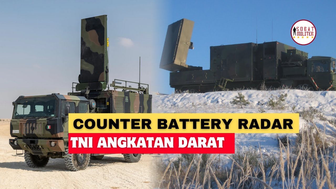 Counter Battery Radar Untuk Artileri TNI Angkatan Darat