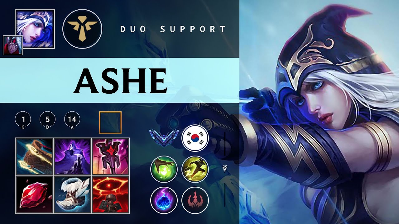 Ashe Support vs Pyke - KR Diamond Patch 26.02